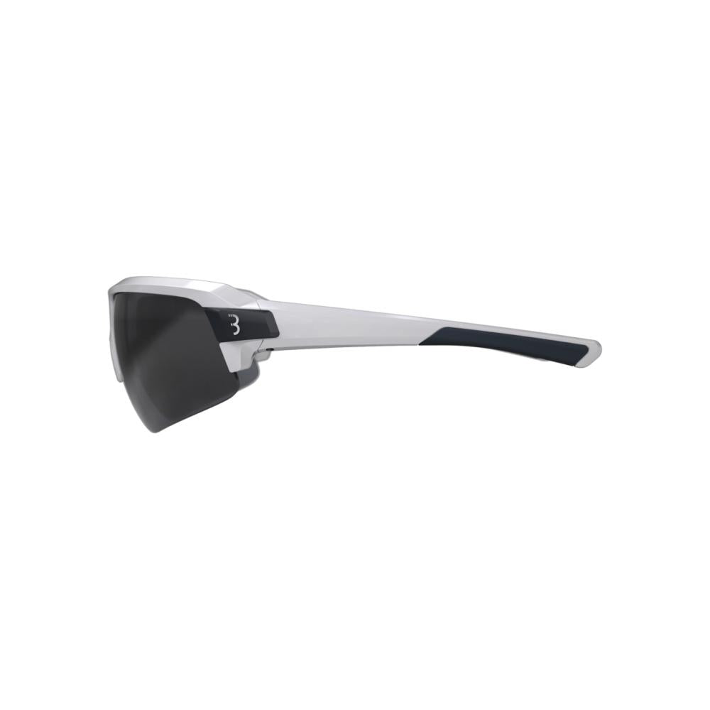 BBB Cycling BBB Sportbrille Impulse weiß glanz Einheitsgröße weis - magnetischer Glaswechsel