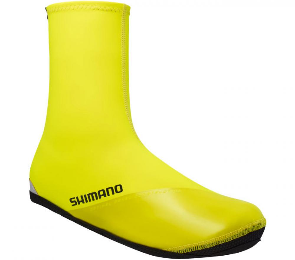 SHIMANO DUAL H2O SHOE COVER NEON YELLOW Überschuhe - 37-39