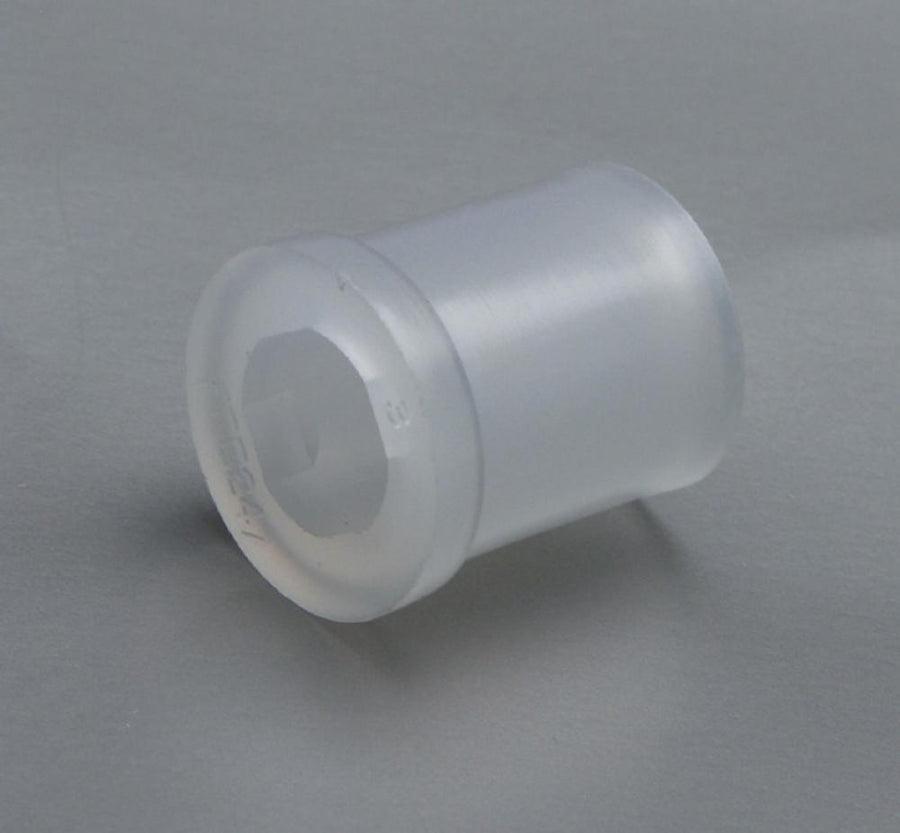 SR Suntour Federwegverkürzung Typ Axon für Luftfedergabel 100 auf 80mm, transparentes Bauteil.