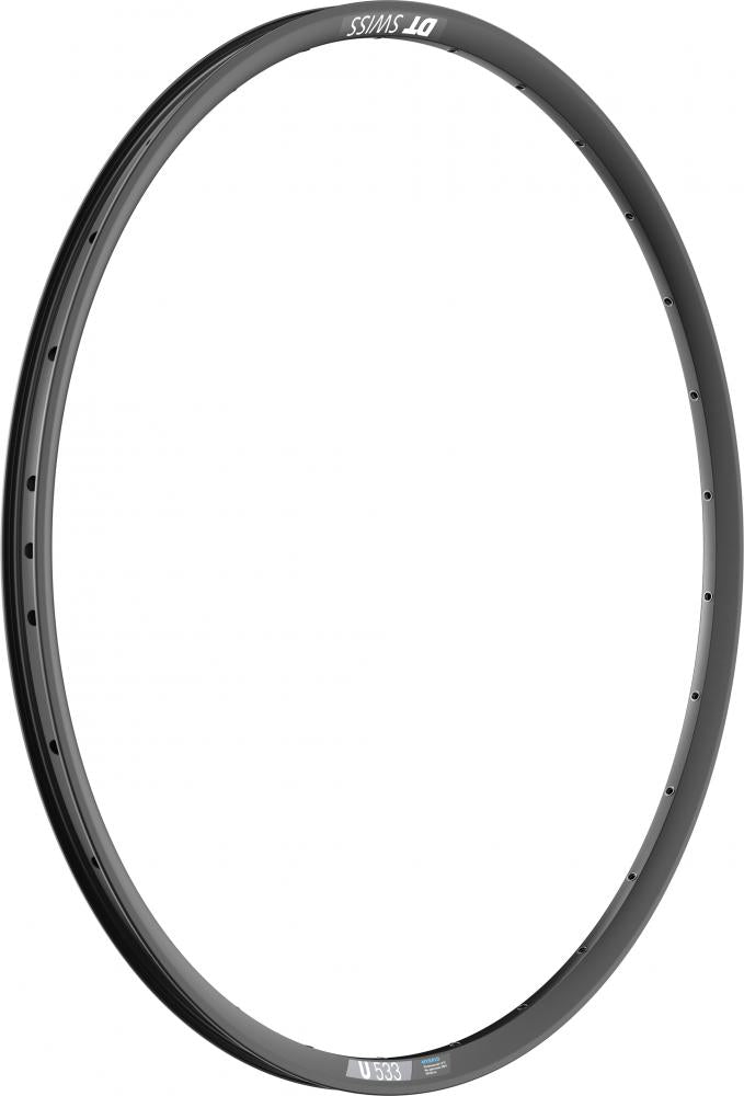 DT Swiss Felge Hybrid U 663 29" 28 Loch Schwarz - robuste Urban-E-Bike-Felge bis 180 kg