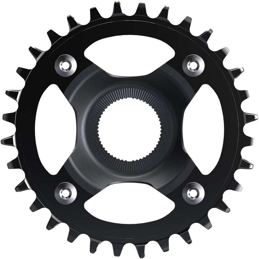 SHIMANO Kettenblatt EP801/EP600 CR-EM800 32Z schwarz - effiziente Performance für E-Bike-Antriebe