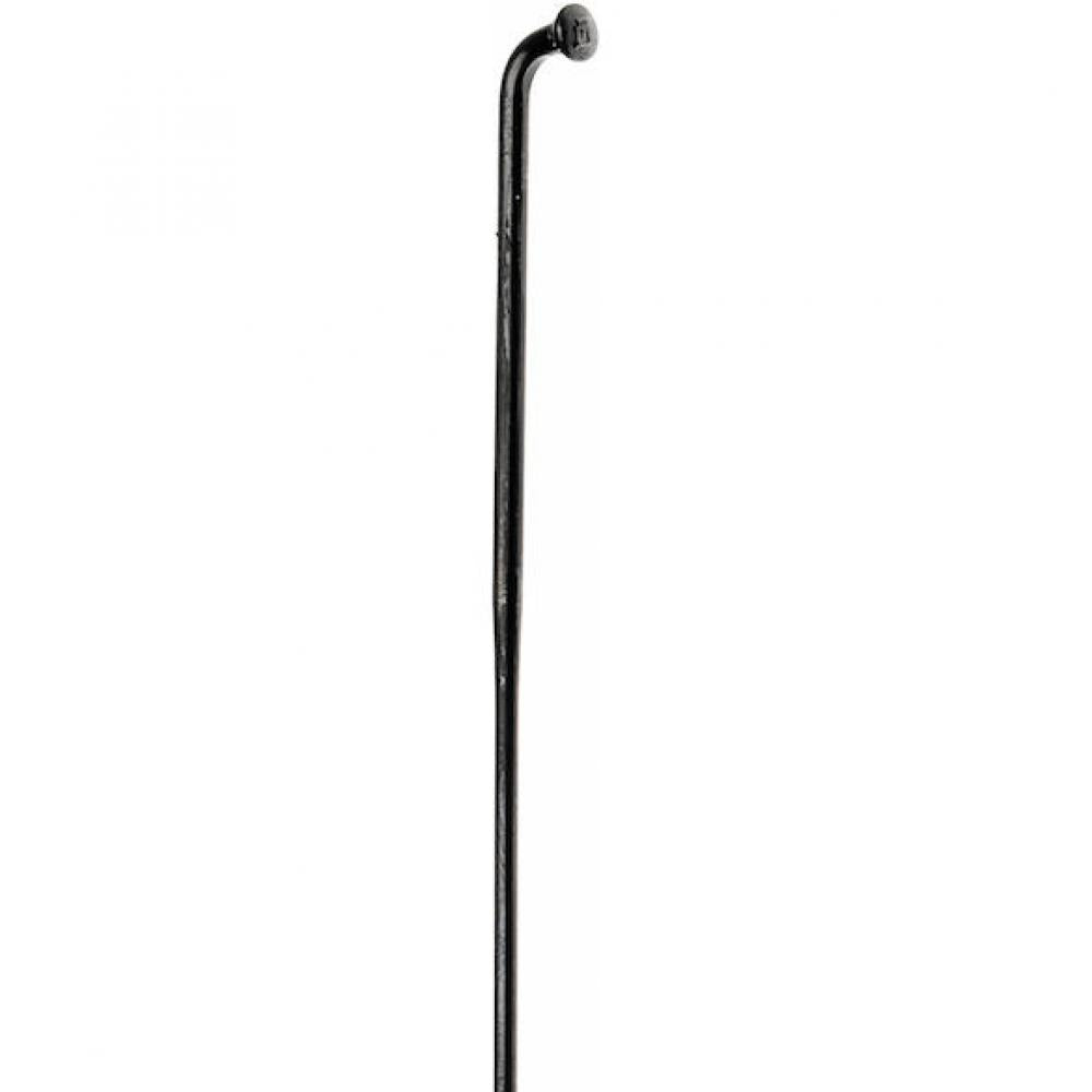 DT Swiss Complite J-Bend Fahrradspeiche, schwarz, 278mm, konifiziert, ohne Nippel.