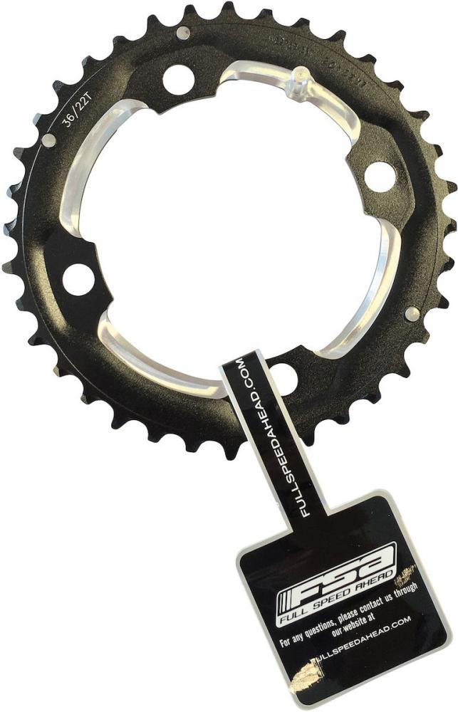 Kettenblatt Mtb Pro 4-arm 104 Mm X 36 T Schwarz - Präzise Schaltperformance