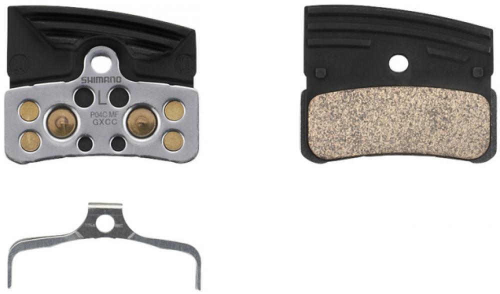 Scheibenbremsbelag P04c-mf Metall Mit Kühlrippen - Ice-tech, Kompatibel Xtr/xt/slx, Hohe Bremsleistung
