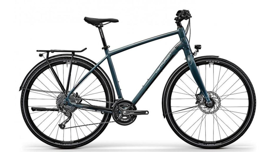 Centurion Accordo 400 EQ HP1 blau/schwarz M/L (53) - komfortables Trekkingrad für Alltag & Tour