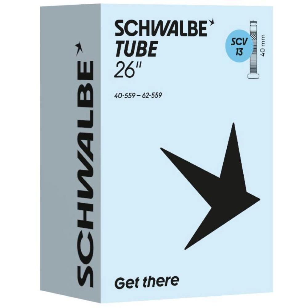Schwalbe SCHLAUCH SCV13 40/62-559 40mm 40 - zuverlässiger Fahrradschlauch in moderner Ausführung
