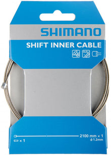 SHIMANO Schaltzug MTB/Road Schaltzug - Edelstahl Innenzug für reibungsarmes Schalten