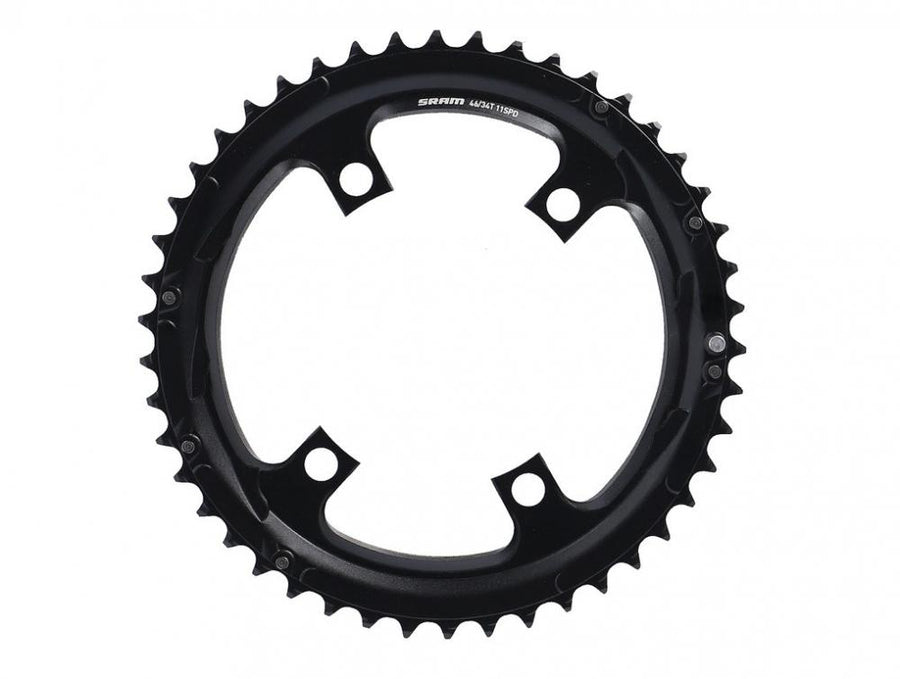 SRAM S390 Kettenblatt 46 Zähne 110 mm 4-Arm schwarz - präziser Antrieb für 11-fach