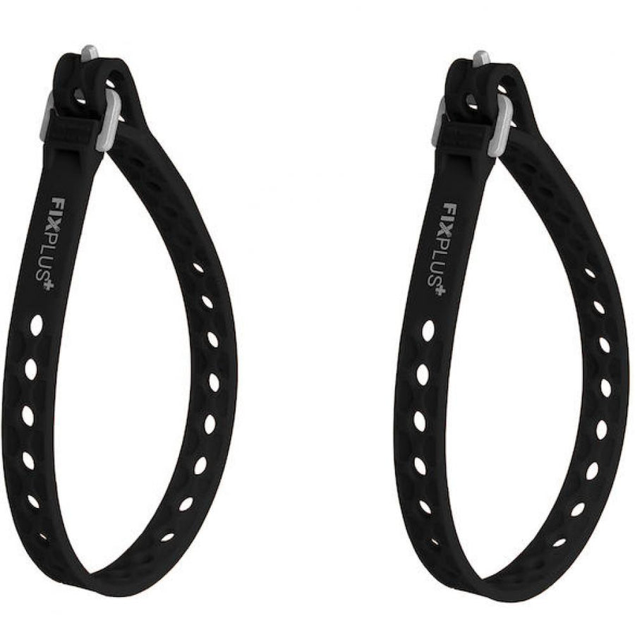 FixPlus SPANNBAND FIXPLUS STRAP NANO/SLIM FIT 30 cm Schwarz - vielseitiges Spannband für sichere Fixierung