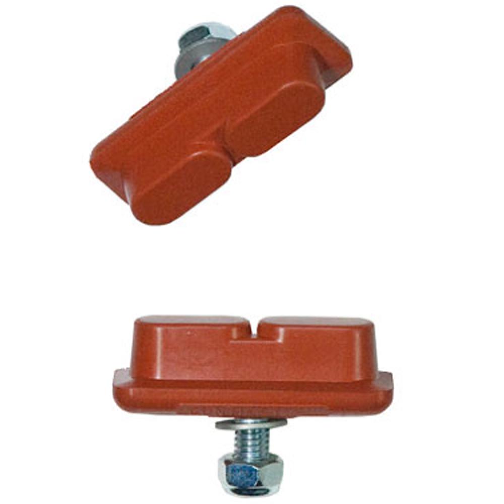 Kool-stop Ks-c Bremsbelag, Lachsfarben, Für Stahlfelgen, Top Nassbremsleistung, Kompakt Für Ältere Bikes, 45,5 mm Lang, 41 g Leicht