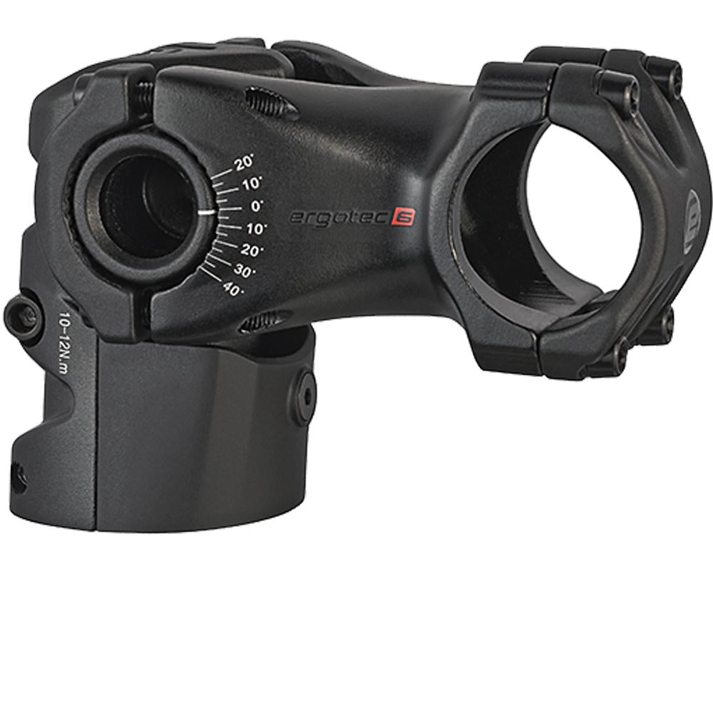 Ergotec Swell RE 70 i Ahead-Vorbau 70 mm Schwarz - Winkelverstellbar mit Kabelführung