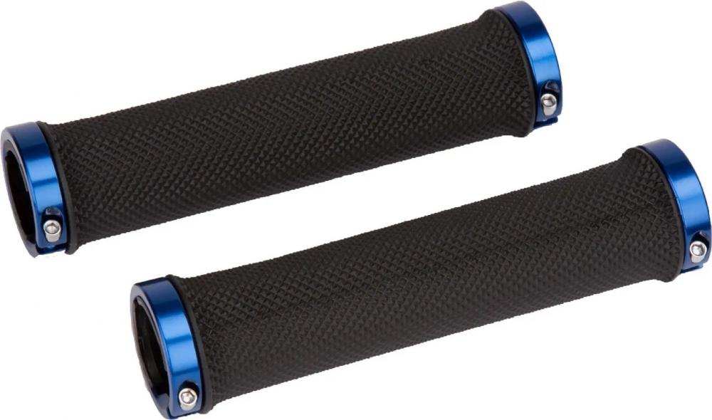 Lenkergriffe Bilbao Rsk-09/2 - Farbe: Schwarz/blau