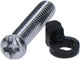 SHIMANO Einstellschraube für RD-M772 M4 x 18 mm inkl. Gegenplatte - 18 mm