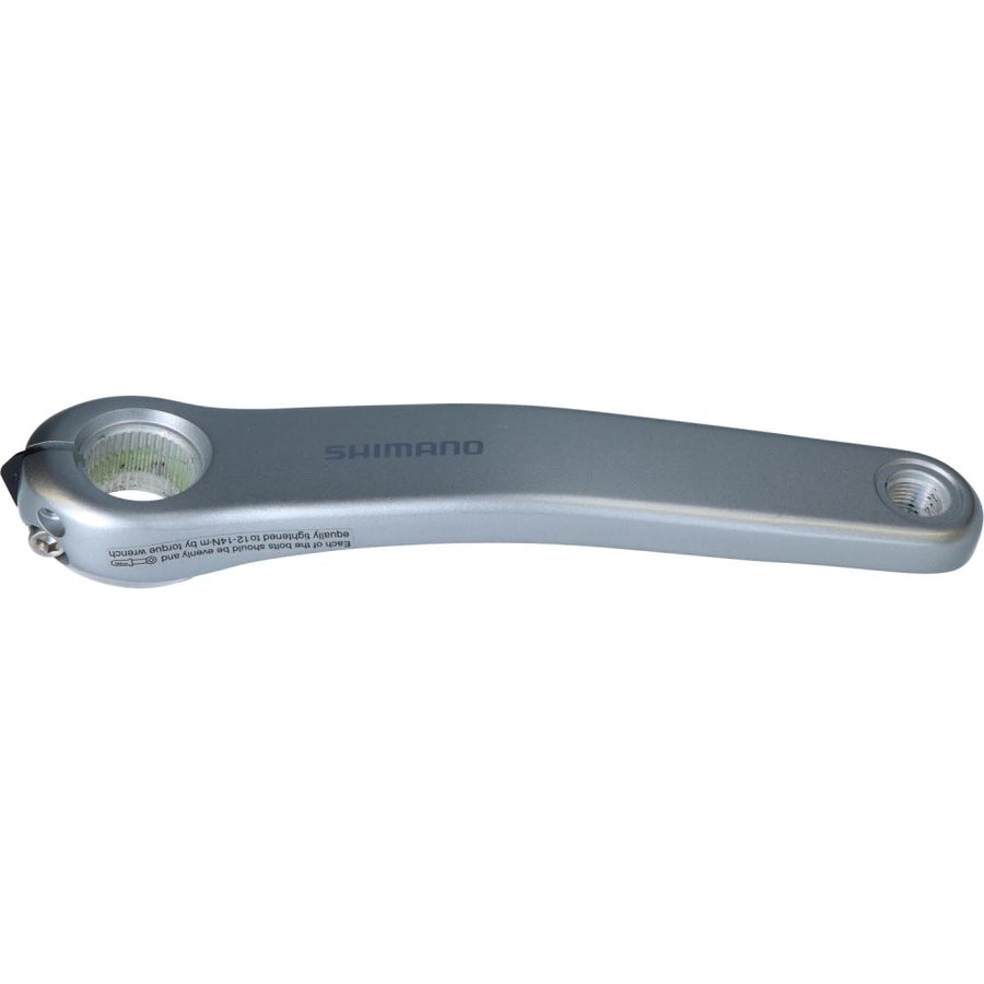 SHIMANO Kurbelarm SHIMANO E-BIKE SYSTEMS FC-EN500 Kurbelarm - 500,, 175mm, silber