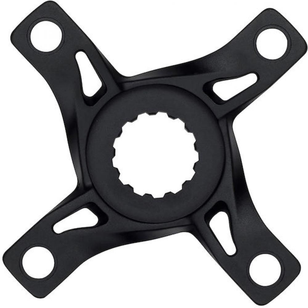 FSA Spider E-Bike 4-Arm Alu 1-fach BCD 104 mm Schwarz - leichter Bosch Gen3 Adapter