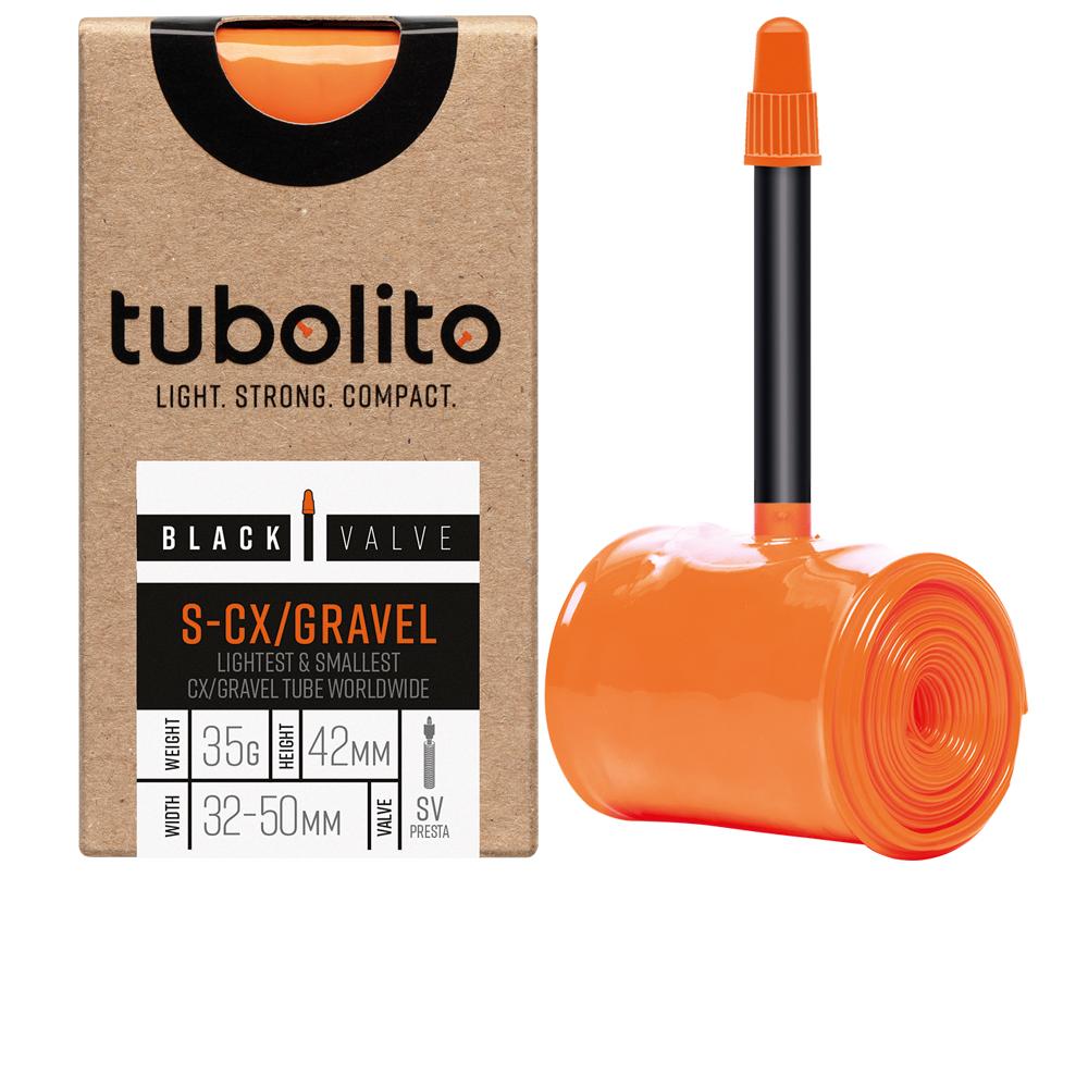 tubolito S-Tubo Gravel TPU Fahrradschlauch 42 mm SV - 41 g ultraleicht für Cyclocross & Gravel