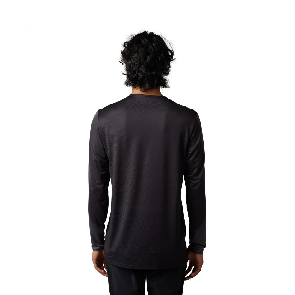 Fox langärmliges Jersey Flexair Novah Steel Gray Größe XL