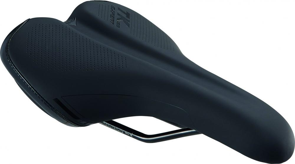 Sattel Expert Tk Unisex Schwarz S - Ergonomischer Komfortsattel Mit Entlastungszone