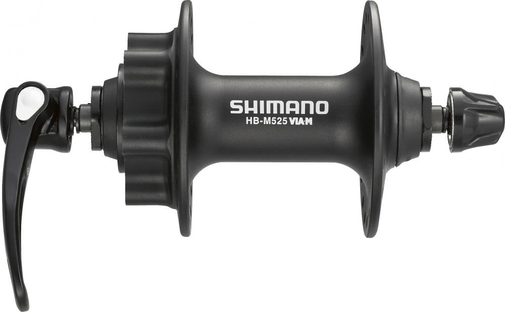 SHIMANO Vorderradnabe HB-M525 6-Loch Schnellspanner - ca. 434 g 36 Loch