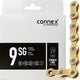 Connex Kette Wippermann 9SG 1/2\"x11/128\" 114 Glieder 6,6mm 9-fach gold