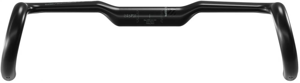 PRO Lenker Discover Ergo 31 Schwarz - ergonomischer Gravel-Lenker mit 16° Flare