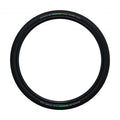 Schwalbe Road Cruiser Drahtreifen, schwarzer Fahrradreifen mit Green Compound, Größe 14x1.45