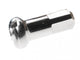 DT Swiss Speichennippel 2.0 Messing 12 mm silber - robuste Laufradlösung