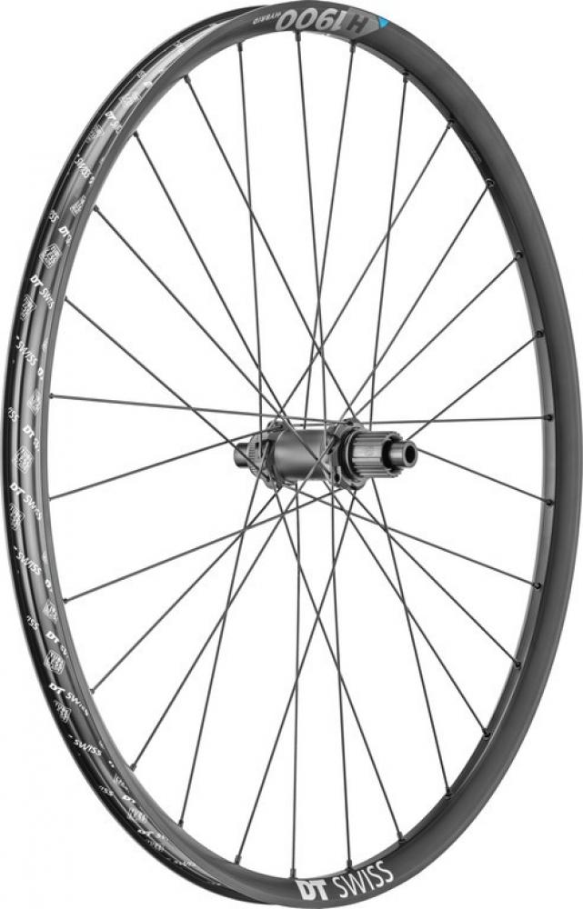 DT SWISS Laufrad (Hinterrad) H 1900 Spline DB 29/30mm Alu, sz, CL, 148/12 TA Boost, Shim. 12SP