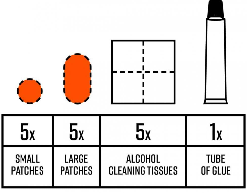 Tubolito Tubo-Patch-Kit Reparaturset für TPU-Schläuche