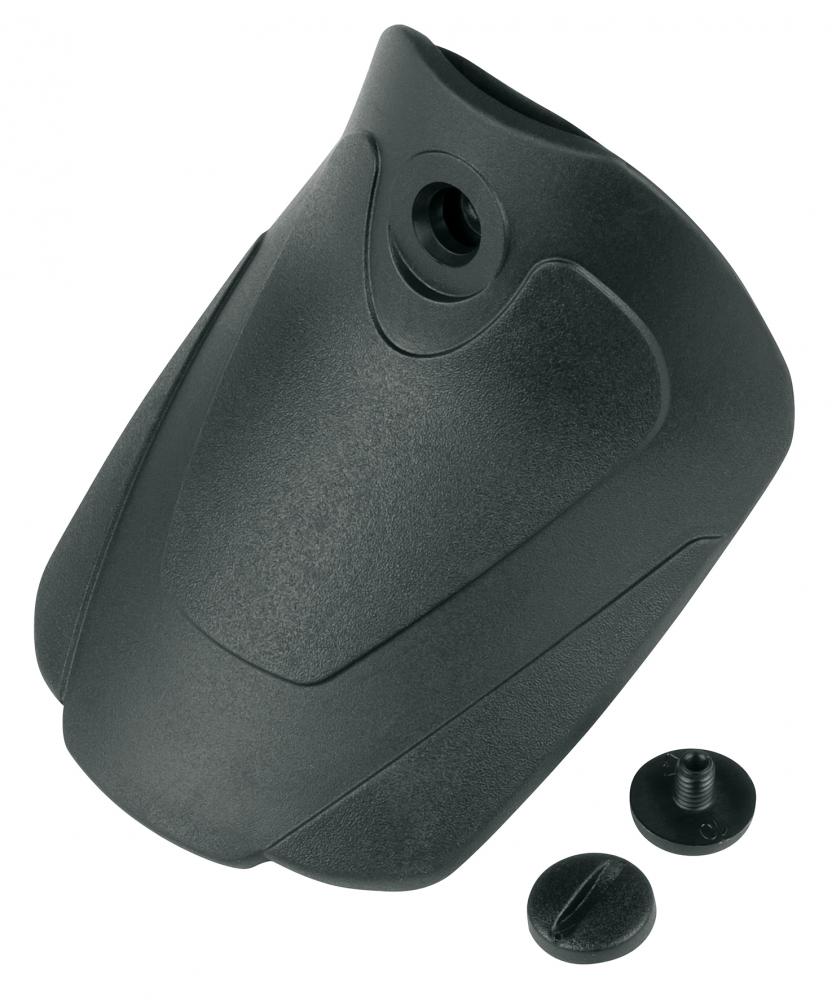 SKS Spoiler Pro P45 für 42-45 mm Kunststoff-Schutzbleche - schwarz inkl. Befestigung einfache Montage effektiver Spritzschutz - Schutzblech-Verlängerung