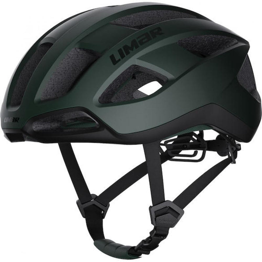 Limar Air Stratos Matt Deep Green Fahrradhelm Größe M - Leichter All-Terrain-Helm für Gravel