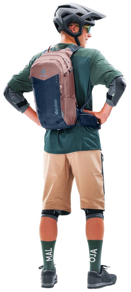 Deuter Compact EXP 14+3 Fahrradrucksack 14 Liter Graphite - Erweiterbar mit Airstripes-System