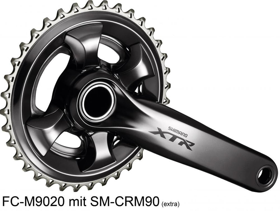 SHIMANO Kurbelgarnitur XTR FC-M9020 11-fach 165 11 - leichte, steife Antriebslösung