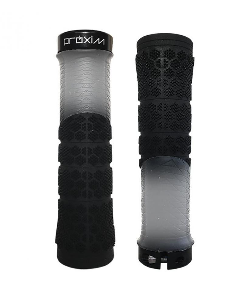 Proxim X-shred Lenkergriffe 135 Mm Schwarz/gummifarbe - Ergonomische Offroad-griffe