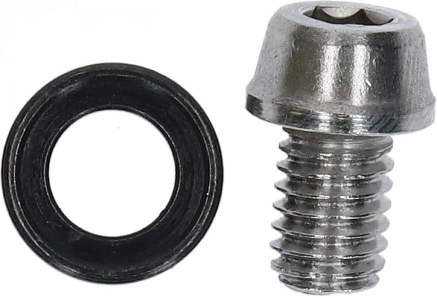 SHIMANO KABEL-BEFESTIGUNGSSCHRAUBE MIT GEGENPLATTE BR-R8010-R - Ersatzteil, ca. 6 g