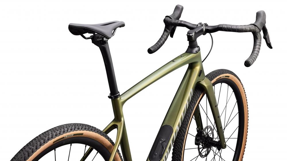 Specialized Diverge Comp Gravel Bike 52cm - Laurel Green Metallic/Gold Pearl - Gravelbike