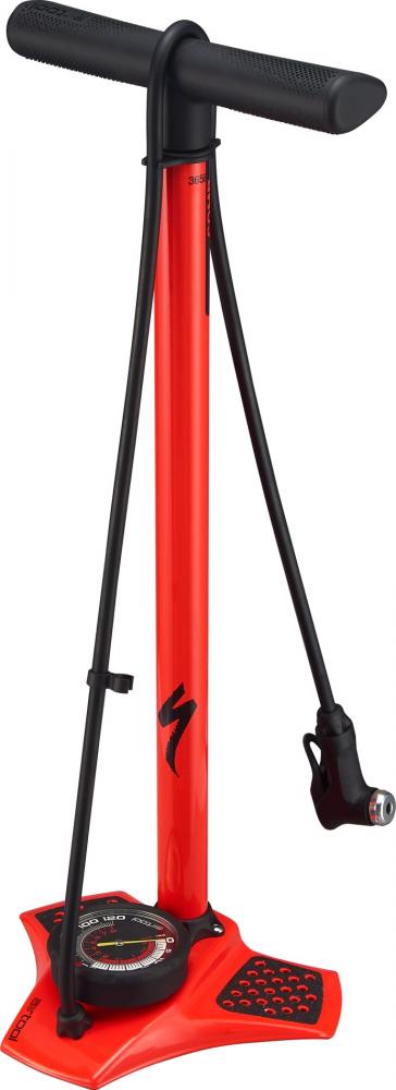 Specialized AIR TOOL COMP FLR Pumpe ROCKET RED - Standpumpe mit Präzisionsmanometer