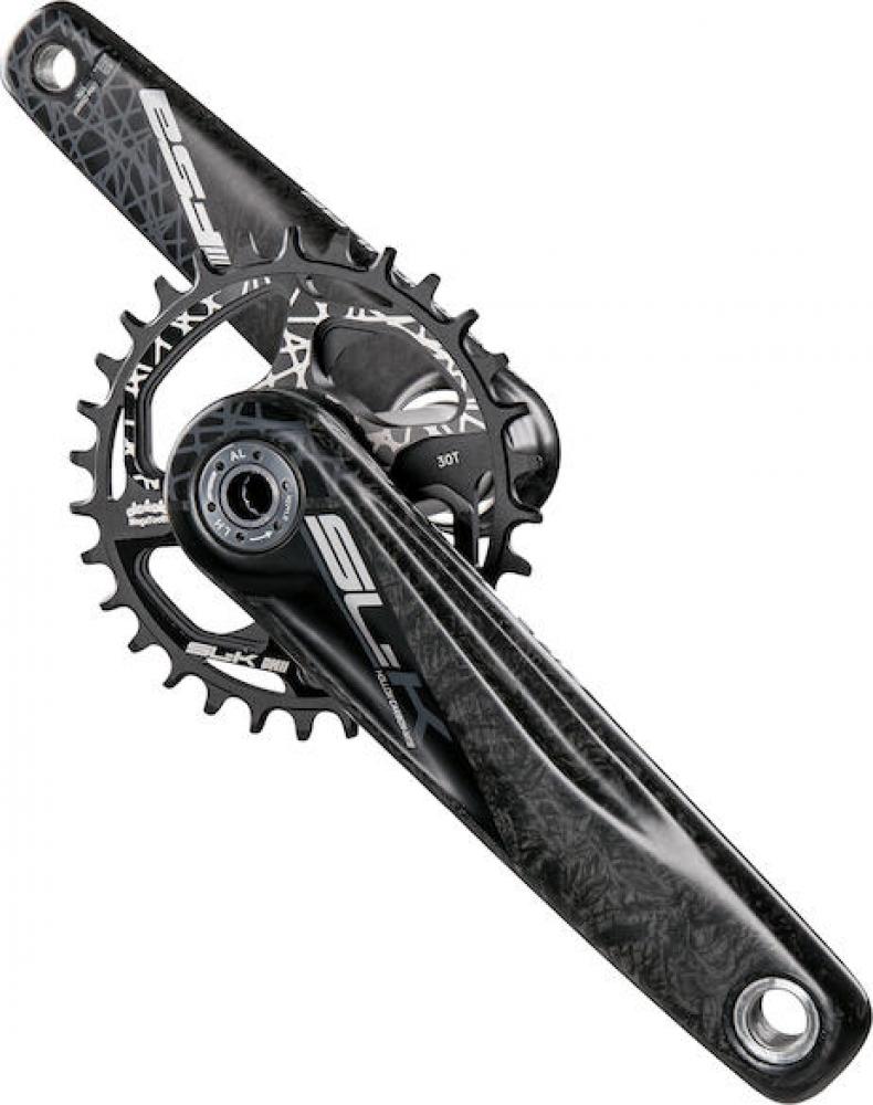 FSA Kurbelgarnitur SL-K MTB Modular BB392Evo 175 mm Schwarz - leichte, modulare High-Performance-Kurbel
