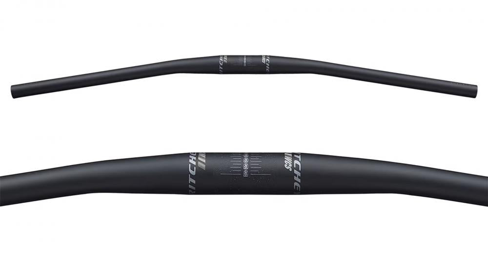 Ritchey WCS Low Rizer MTB-Lenker 760x20mm, 31.8mm Klemmung, 9° Backsweep, Blatte Black, leichtes 7050 Aluminium.