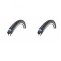 Schwalbe 2x Reifen Marathon Plus HS440 28x1.00 Zoll 25-622 sw-TwinSkin Reflex E-25