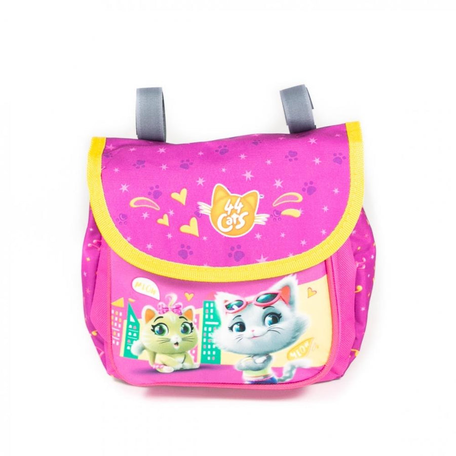 Haberland Kindertasche 44 Cats pink - praktische Fahrradtasche für Kinder