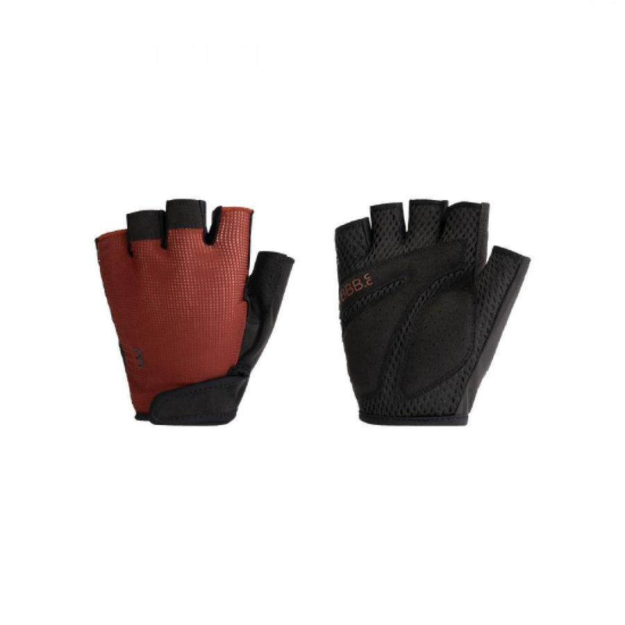 BBB Cycling Handschuhe CoolSupport S dunkel rot S rot - atmungsaktiver Radhandschuh mit Komfortpolsterung