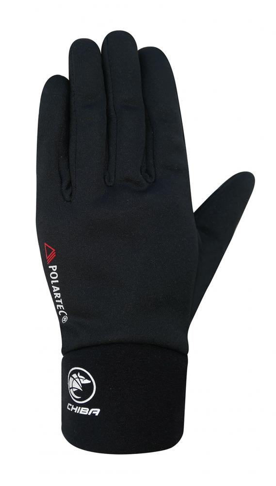 CHIBA Polartec Extra Warm - Winter-Fahrradhandschuhe, schwarz, Größe M