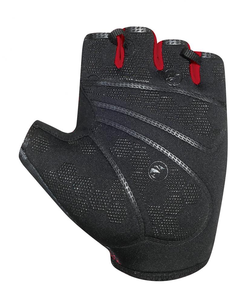 CHIBA Solar II - Radhandschuhe schwarz/rot, XXL, atmungsaktiv & leicht