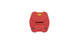 Look City Grip Pads 4er Pack rot - rutschfeste Pedalauflagen für Geo City, einfach montierbar, langlebig, stylisches Design