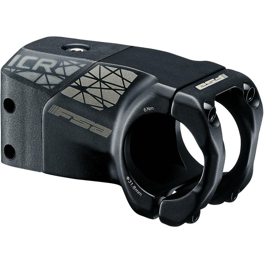 FSA Vorbau Non-Series ICR -10° 31,8 x 50 mm Schwarz - Innenliegende Kabelführung