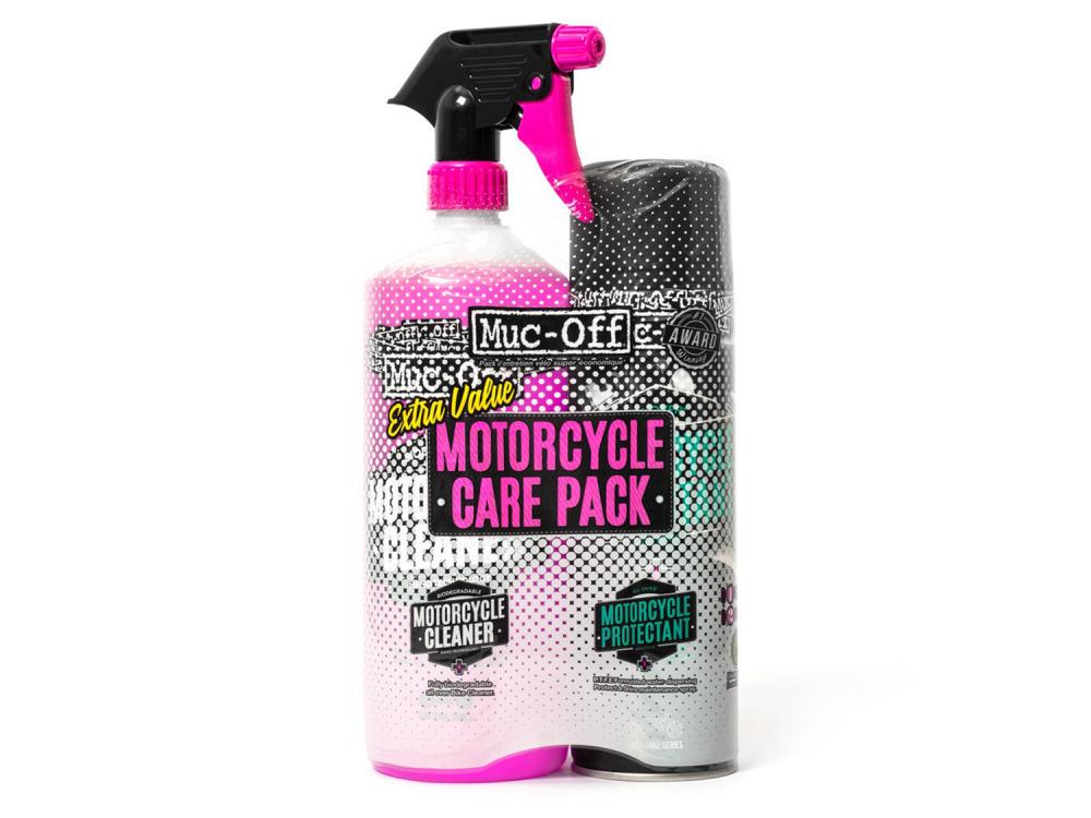 Muc Off Motorcycle Care Pack, pink