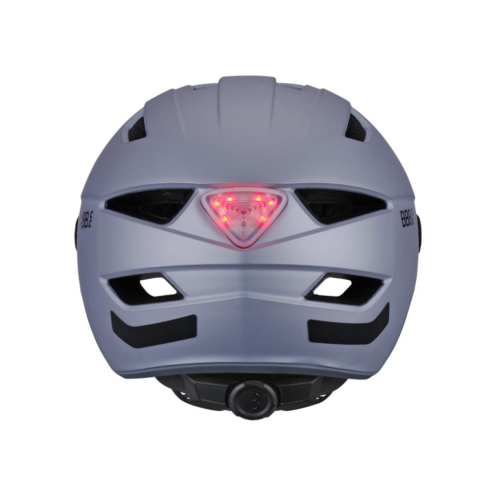 BBB Cycling Helm Move Faceshield M matt grau - sicherer E-Bike- und Speed-Pedelec-Stadthelm