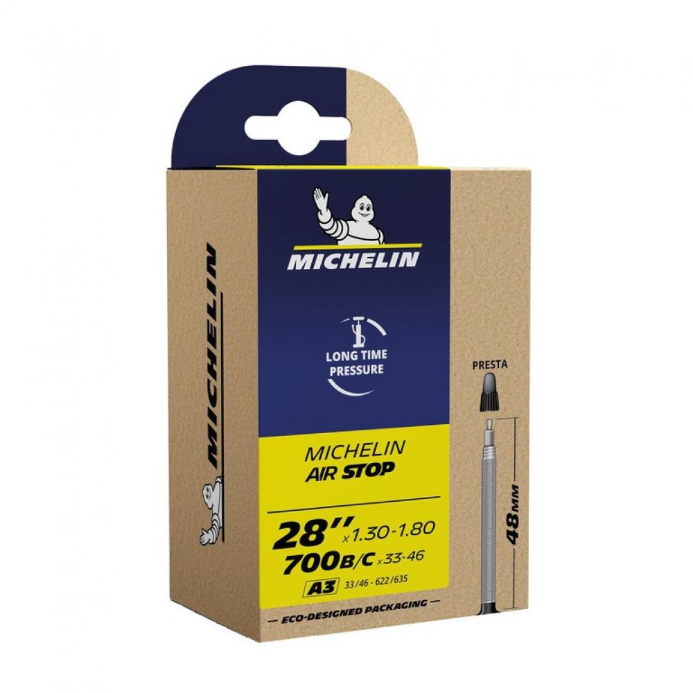 Michelin Schlauch A3 Airstop 28x1.30-1.80 33/46-622/635 SV 48mm