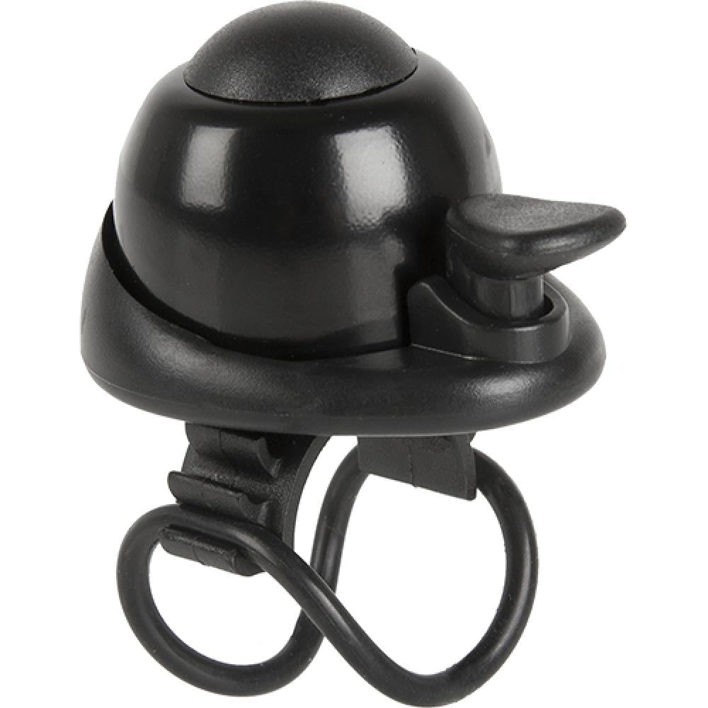 Messingschlager Klingel Mini Bella Dome schwarz